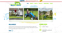 Desktop Screenshot of mayogokarts.com